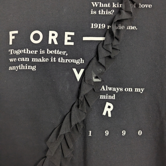 Dex Women's (Size Medium) Black Short Sleeve Tee - Picture 2 of 8